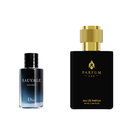 Sauvage parfum online notes